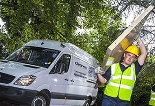hazardous waste collection with clearway