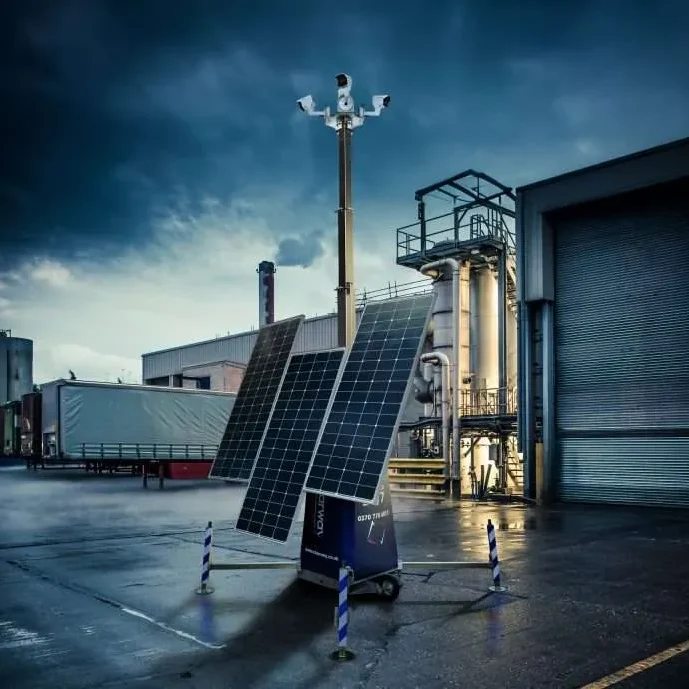 rapid install solar CCTV Tower from Clearway