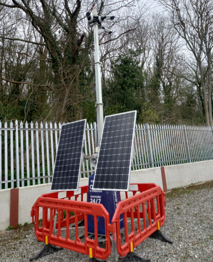 solar CCTV tower from Clearway