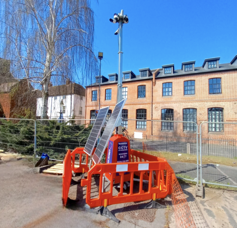 Construction site CCTV