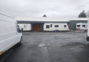 Traveller evictions from Clearway