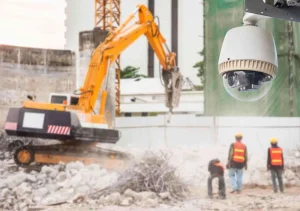 monitoring construction site