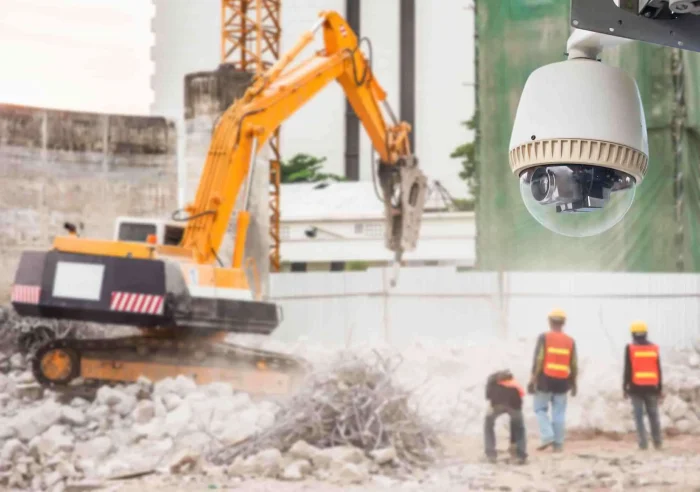 monitoring construction site